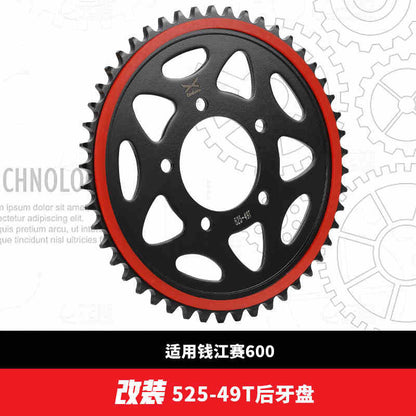 Benelli Tnt600 Srk600 Tnt300 249s SRV250 Tnt25 Tnt135 Trk251 Trk502 752s 502c 150s Leoncino Imepriale Chain Set Sprocket