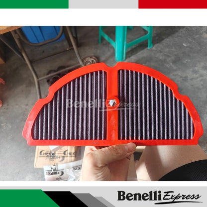 Benelli Hi Flow Air Filter SRK250 TNT600 QJMOTOR SRK600 SRK600RC TRK502 TRK502X TNT300 249s