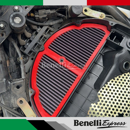 Benelli Hi Flow Air Filter SRK250 TNT600 QJMOTOR SRK600 SRK600RC TRK502 TRK502X TNT300 249s