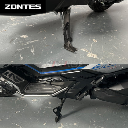 Easy Kick Stand for ZONTES 368G Side Stand Kick Support Extend Kickstand Extender (for 368G Low Seat Version)