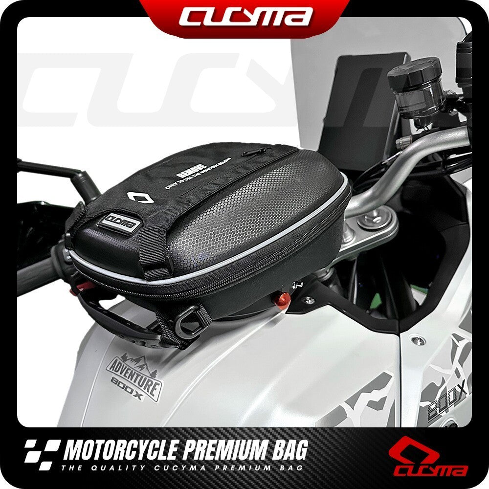 CUCYMA Motorcycle Quick-release Fuel Tank Bag KOVE 800X Touring Anti-theft Motorcycle Touring Bag