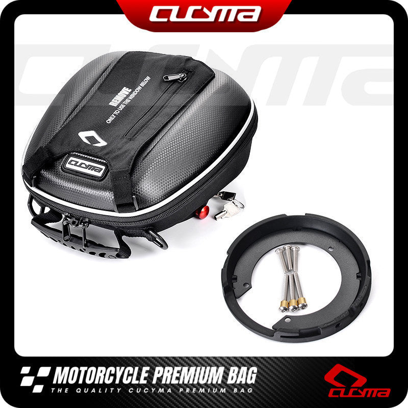 CUCYMA Motorcycle with Lock Quick Release Fuel Tank Bag Fit for Kawasaki Z900rs Z900 Se Z750 Z800 Gtr1400