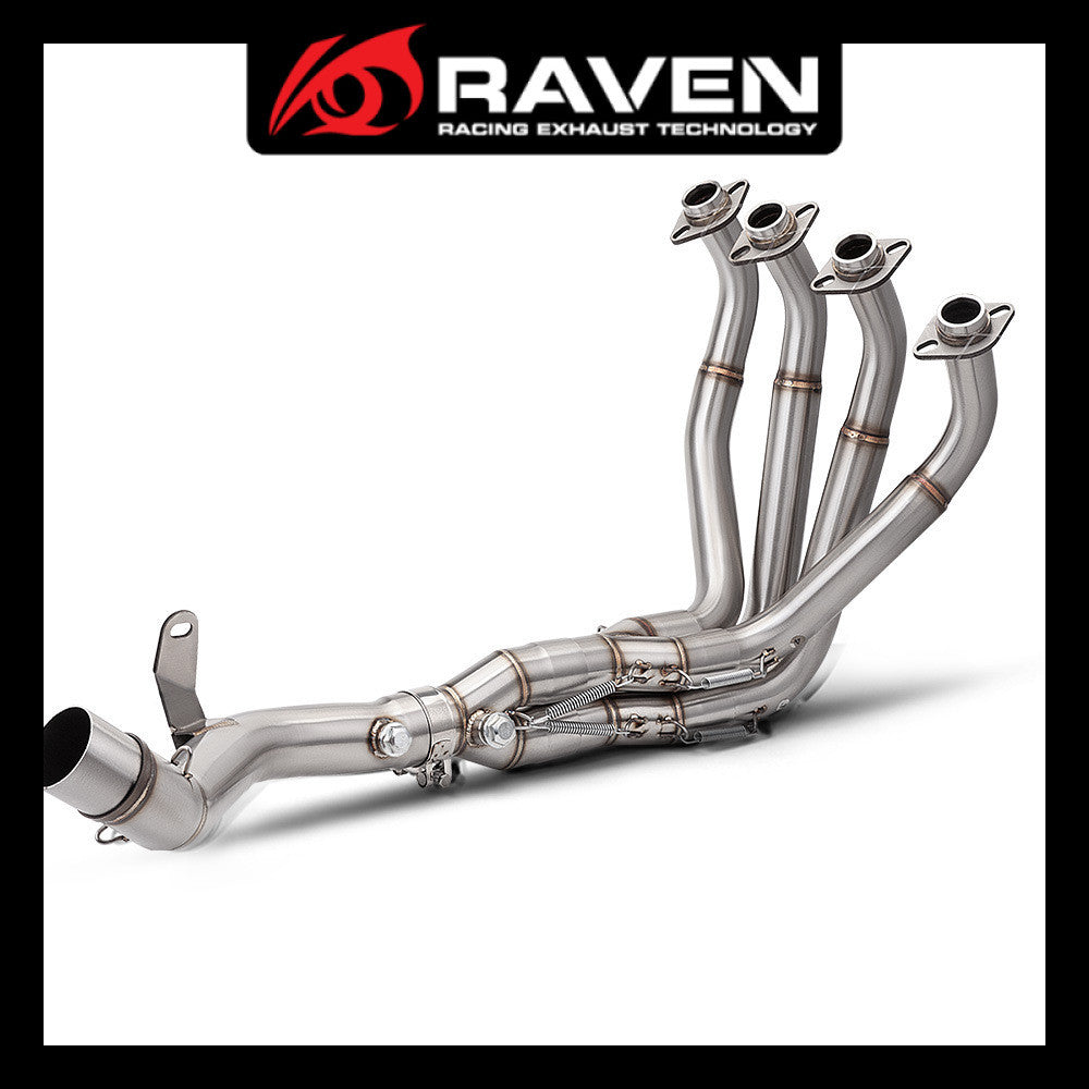 RAVEN Kawasaki Z900 A2 Full Exhaust System Stainless Steel Header Dual O2 Sensor Ports & Muffler