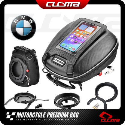CUCYMA Fuel Tank Bag +LOCK BMW R1250GS S1000XR F850GS G310GS G310R F900XR R NINE T uglyBROS