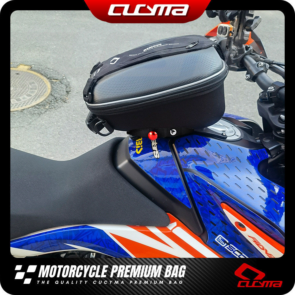 CUCYMA Motorcycle Quick Release Fuel Tank Bag Fit for KTM 390 ADV 790 Adventure R with Lock