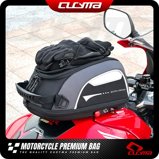 CUCYMA Motorcycle Quick Release Fuel Tank Bag Fit for Honda Cb250r Fuel Tank Bag