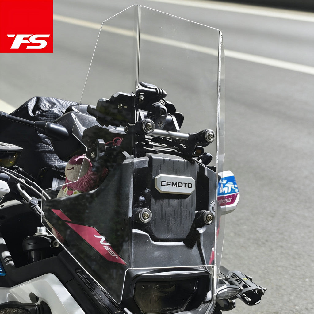 TFS CFMOTO 450MT Straight Design Windshield Modification Motorcycle Windshield 450MT Windshield