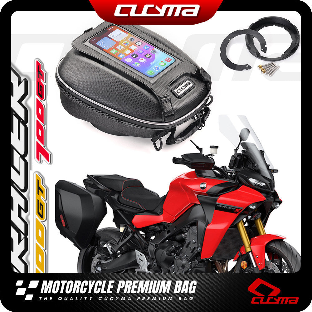 CUCYMA Motorcycle Quick Release  Fuel Tank Bag Fit for Yamaha Tracer 900 Gt/9 GT