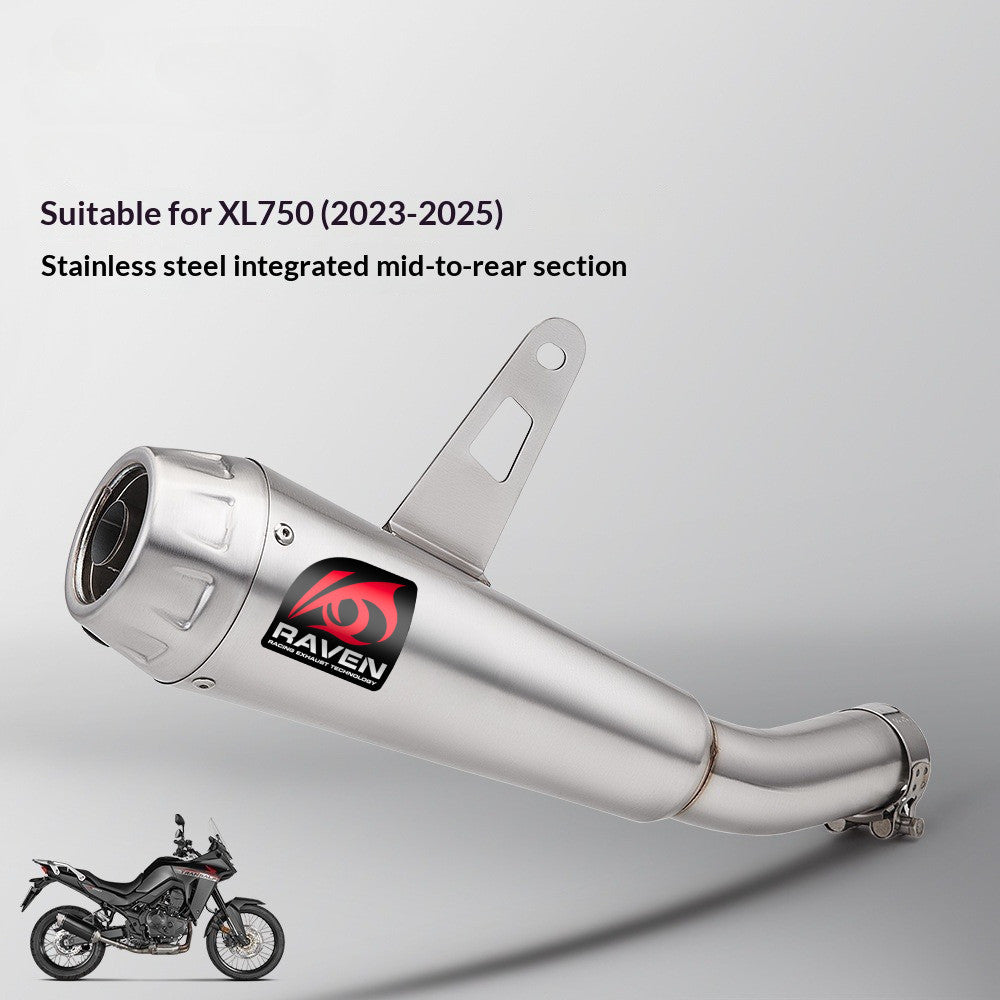 RAVEN HONDA XL750 Transalp Exhaust Motorcycle XL750 Stainless Steel Slipon Exhaust XL750 2023-2025