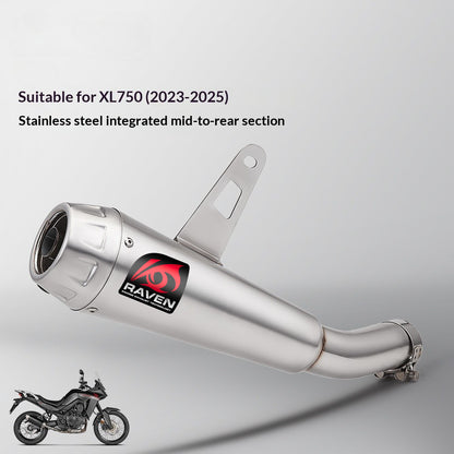 RAVEN HONDA XL750 Transalp Exhaust Motorcycle XL750 Stainless Steel Slipon Exhaust XL750 2023-2025