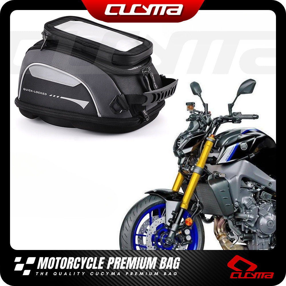 CUCYMA Tank Bag Motorcycle Quick-release Fuel Tank Bag For Yamaha MT-25 MT-09 Tracer