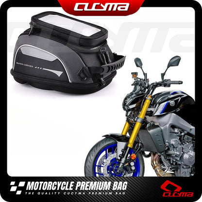 CUCYMA Tank Bag Motorcycle Quick-release Fuel Tank Bag For Yamaha MT-25 MT-09 Tracer