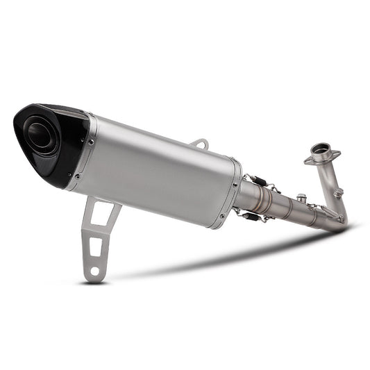 Akrapovic Suitable for Zontes 368G Full Exhaust System Stainless Steel Front Exhaust Pipe Muffler