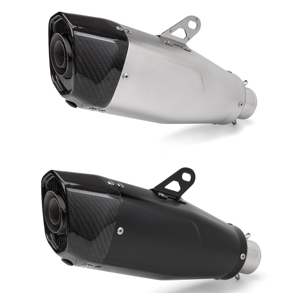 RAVEN Diamond Blade Universal 51mm Muffler Exhaust for CBR650 Z900 R25 S1000RR MT09 ZX25R Z250 Z650