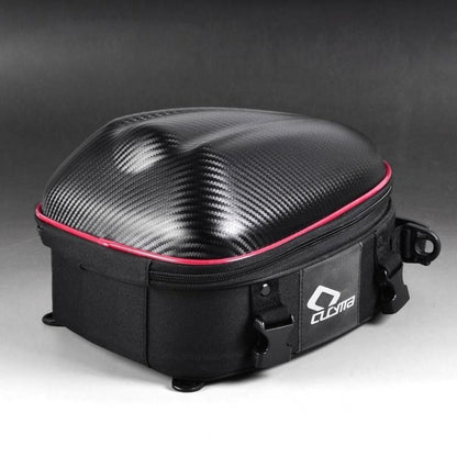 Motorcycle Hard Shell Rear Seat Bag Backpack Shoulder Crossbody Multi-Function Small Rider Bag