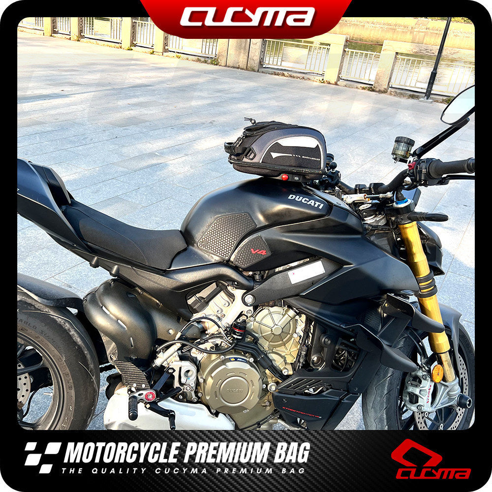 CUCYMA Motorcycle Fuel Tank Bag for Ducati Diavel Panigale Street Fighter 696 Monster 796