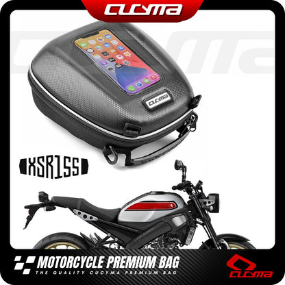 CUCYMA Motorcycle Quick-releaseFuel Tank Bag Suitable for Yamaha XSR155 FZ150 TFX150 FZ1 FZ8