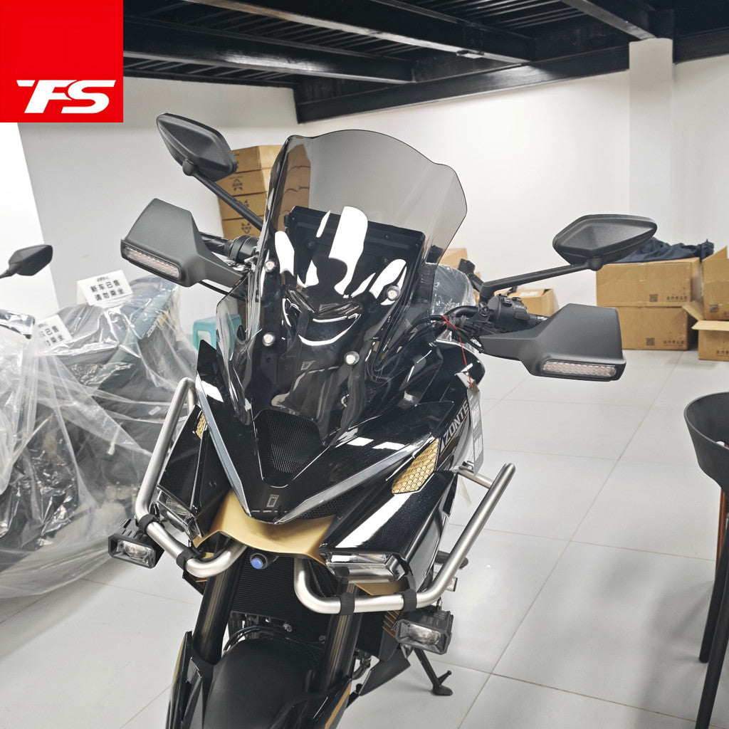 TFS ZONTES 703T Motorcycle Windshield Windscreen Front Deflector For 703T Windshield 703T 45cm