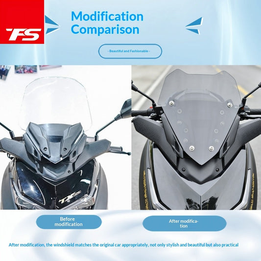 TFS AVETA NOVA 250 Racing Windshield Modification Windshield Sports Front Windshield Accessories