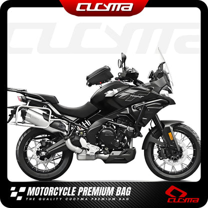 CUCYMA CFmoto 700MT Motorcycle Quick Release Tank Bag with Lock Anti-Theft Travel Bag