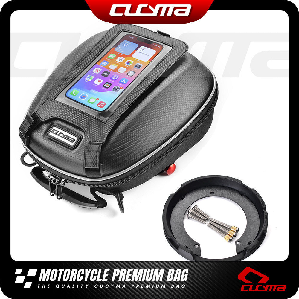 CUCYMA Motorcycle Quick Release  Fuel Tank Bag Fit for Suzuki GSX-R750 R600 R150 S150 R125 S125