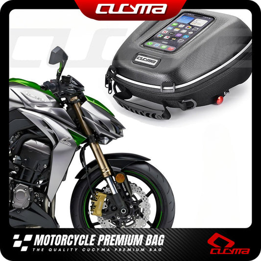 CUCYMA Motorcycle with Lock Quick Release Fuel Tank Bag Fit for Kawasaki Z1000/R Z1000SX Er6n Er6f