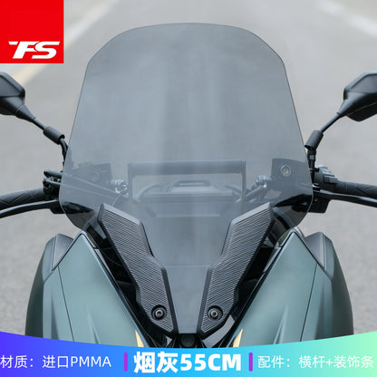 TFS ZONTES 150X Modified Windshield 150X Motorcycle Windshield Modification Crossbar Cover Board