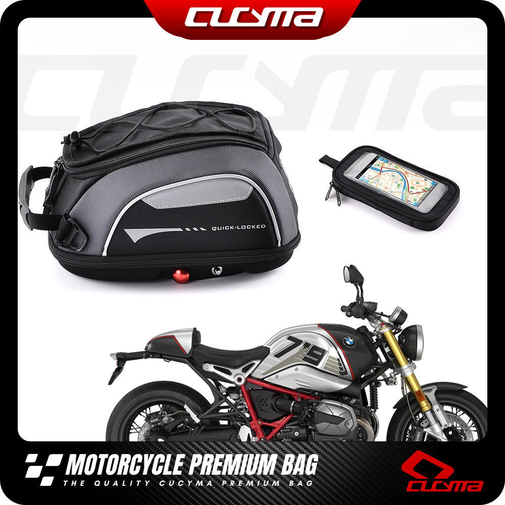 CUCYMA Motorcycle Fuel Tank Pack Quick Release Suitable BMW R NineT Pure R1200 NineT Scrambler