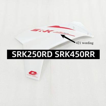 QJmotor SRK250RD SRK450RR Spare Parts Winglet Engine Cover Radiator Fairing Crash Bar Footrest
