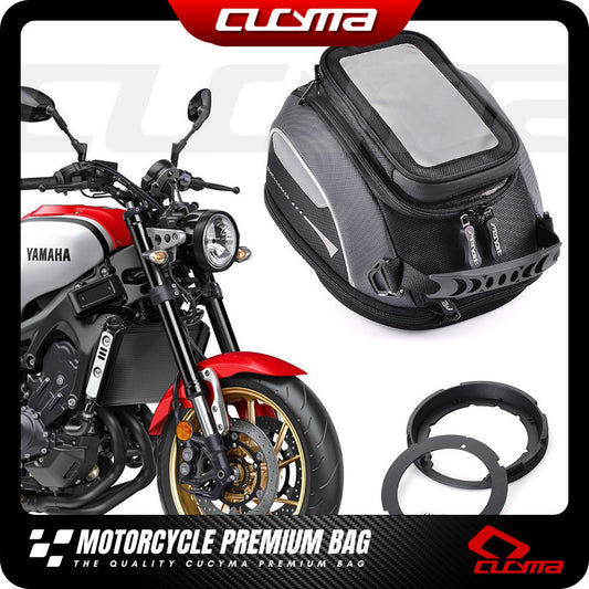 CUCYMA Motorcycle Quick Release Fuel Tank Bag Suitable for Yamaha XSR900 Xjr1200 XJ6-F/S Mt01 Tdm900