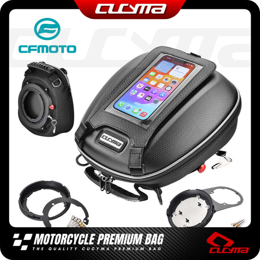 CUCYMA Fuel Tank Bag +LOCK CFMOTO 700MT 450MT 675SR 450SR Tank Bag 250SR 800MT 650NK 650MT uglyBROS