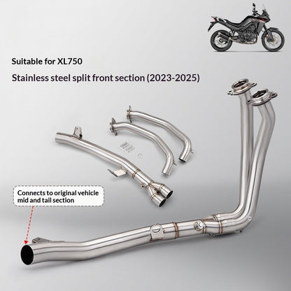RAVEN HONDA XL750 Transalp Exhaust Motorcycle XL750 Stainless Steel Slipon Exhaust XL750 2023-2025