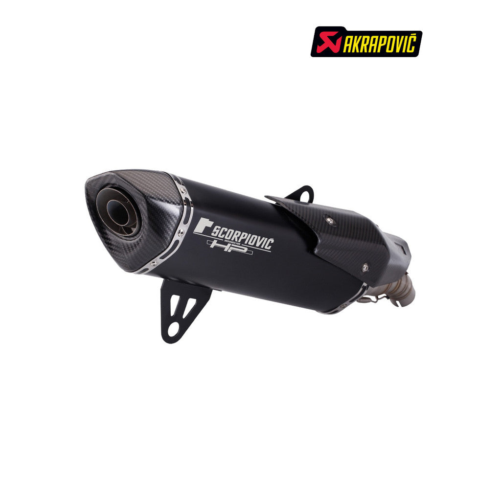 Akrapovic Motorcycle Exhaust Pipe for BMW C400X C400GT Carbon Fiber Stainless Steel Muffler Exhaust