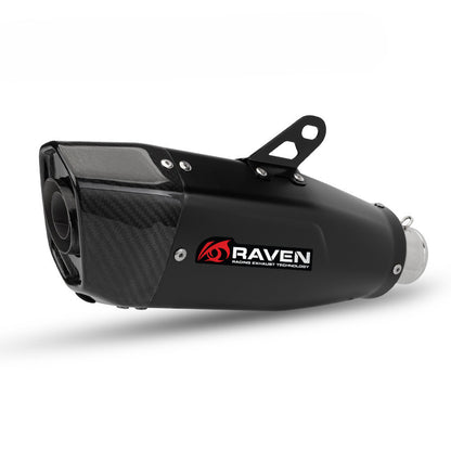 RAVEN Diamond Blade Universal 51mm Muffler Exhaust for CBR650 Z900 R25 S1000RR MT09 ZX25R Z250 Z650