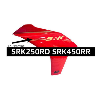 QJmotor SRK250RD SRK450RR Spare Parts Winglet Engine Cover Radiator Fairing Crash Bar Footrest