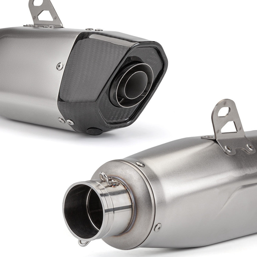 RAVEN Diamond Blade Universal 51mm Muffler Exhaust for CBR650 Z900 R25 S1000RR MT09 ZX25R Z250 Z650