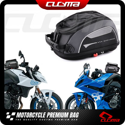 CUCYMA Motorcycle Quick Release Fuel Tank Bag for Suzuki Suzuki V-Strom 800de/SE GSX-8R/8S
