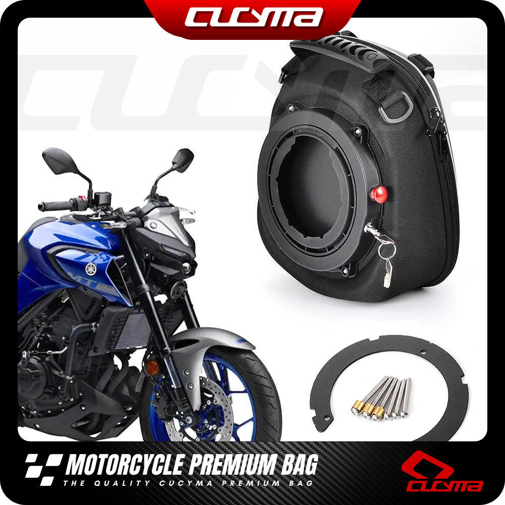CUCYMA Motorcycle Quick-release Fuel Tank Bag Suitable for Yamaha MT07 Tracer MT10 MT25 MT15