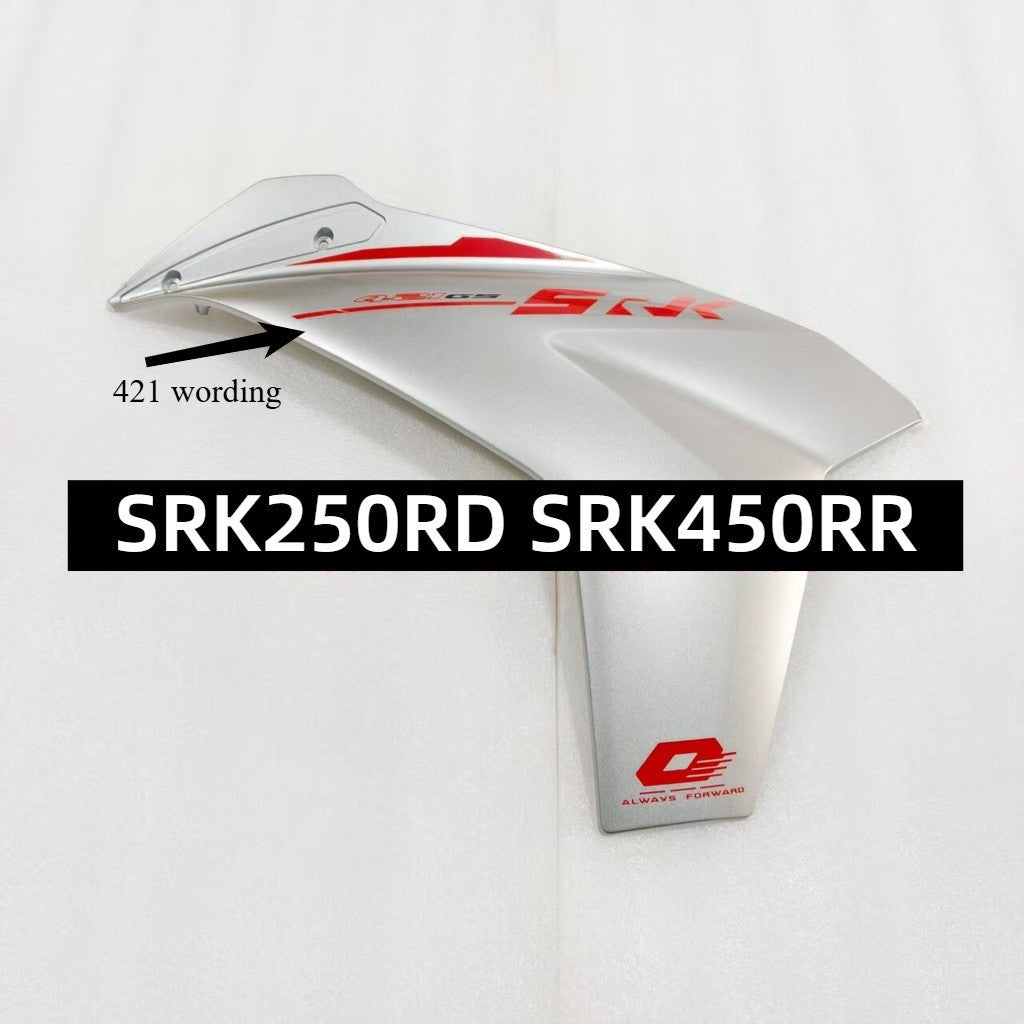 QJmotor SRK250RD SRK450RR Spare Parts Winglet Engine Cover Radiator Fairing Crash Bar Footrest