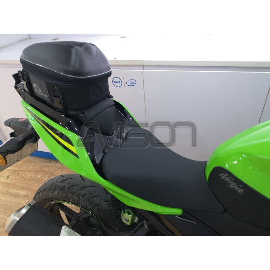 CUCYMA Motorcycle Hard Shell Rear Seat Bag Backpack Shoulder Crossbody Multi-Function Rider Bag