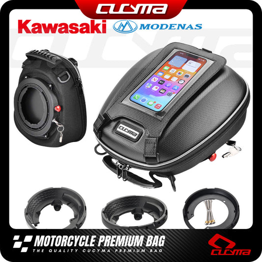 CUCYMA Fuel Tank Bag +LOCK Kawasaki ZX25R ZX25rr Z250 500 650 900 Ninja 500SE ZX10 Versys uglyBROS