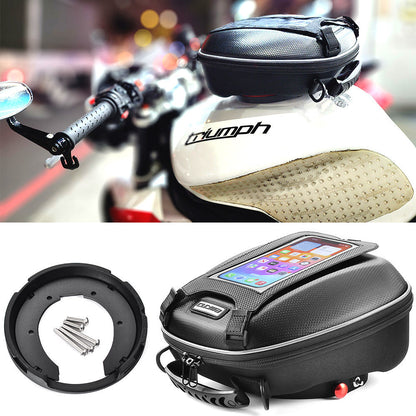 CUCYMA Motorcycle Quick Release Tank Bag for Triumph Street Triple 675 R 765 660