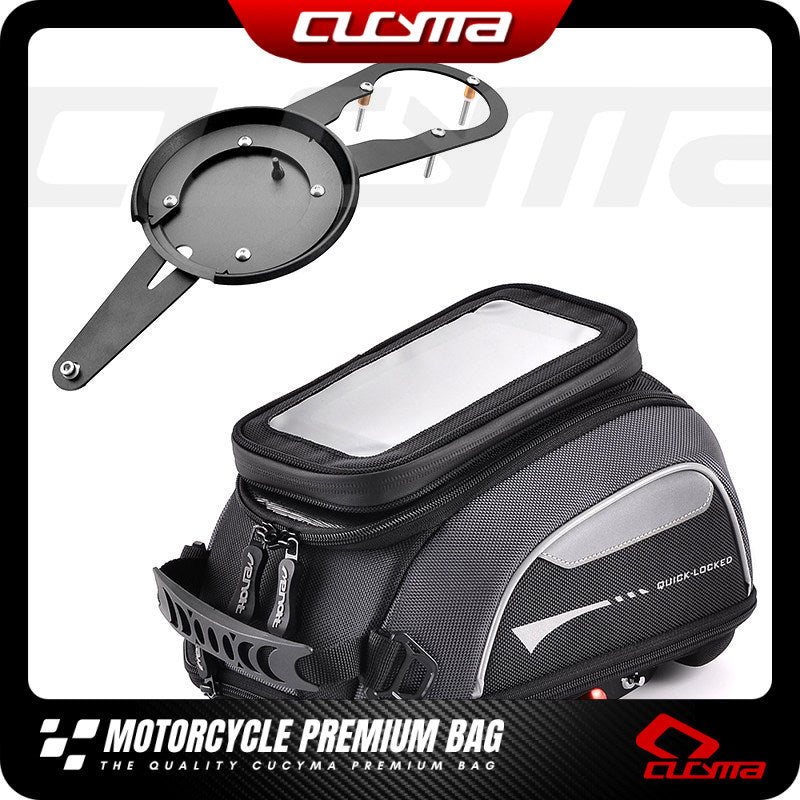 CUCYMA Motorcycle Quick Release Fuel Tank Bag for Yamaha MT07 V1 V2 V3 MT-07 Tank Bag