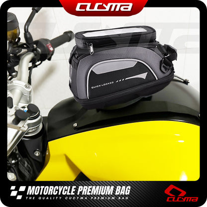 CUCYMA Motorcycle Quick Release Fuel Tank Bag Fit for BMW F800GT F800R F800ST Motorcycle