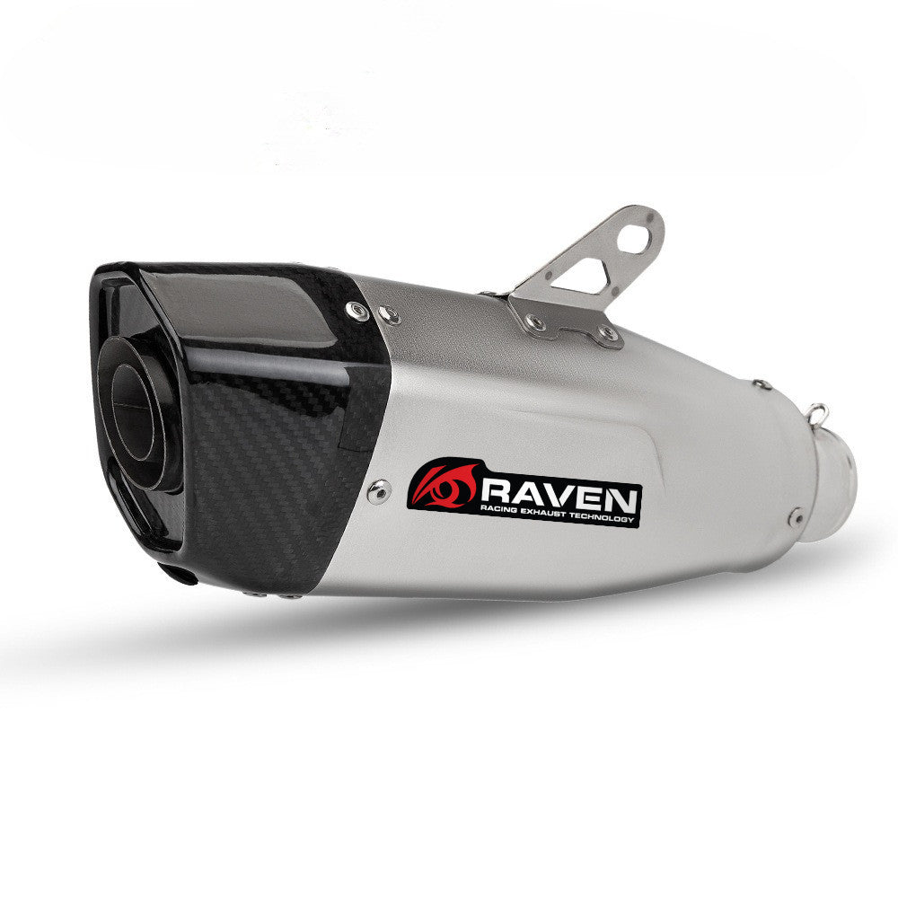 RAVEN Diamond Blade Universal 51mm Muffler Exhaust for CBR650 Z900 R25 S1000RR MT09 ZX25R Z250 Z650