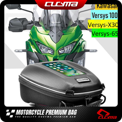 CUCYMA Motorcycle Quick-release Fuel Tank Bag Kawasaki Versys 650 Versys 1000/SE/1100 Versys X 250