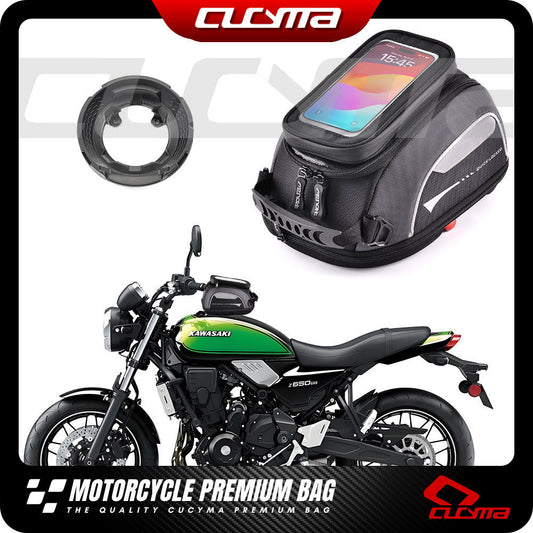 CUCYMA Motorcycle Quick-release Fuel Tank Bag Suitable KAWASAKI Ninja400 650 Z400 Z650 RS