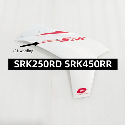 QJmotor SRK250RD SRK450RR Spare Parts Winglet Engine Cover Radiator Fairing Crash Bar Footrest