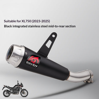 RAVEN HONDA XL750 Transalp Exhaust Motorcycle XL750 Stainless Steel Slipon Exhaust XL750 2023-2025