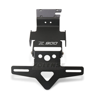 Kawasaki Z900 2025-2026 Tail Tidy License Plate Frame Adjustable Stainless Steel License Plate Frame